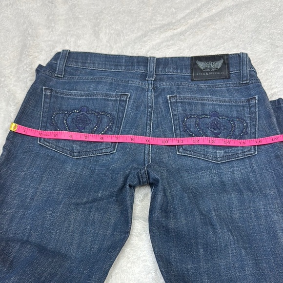 Rock & Republic Denim with Embroidered Crown - Picture 6 of 6